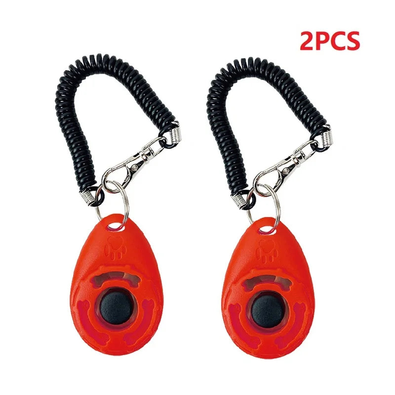 Pet Training Clicker with Wrist Strap – Sound Trainer for Dogs & Cats