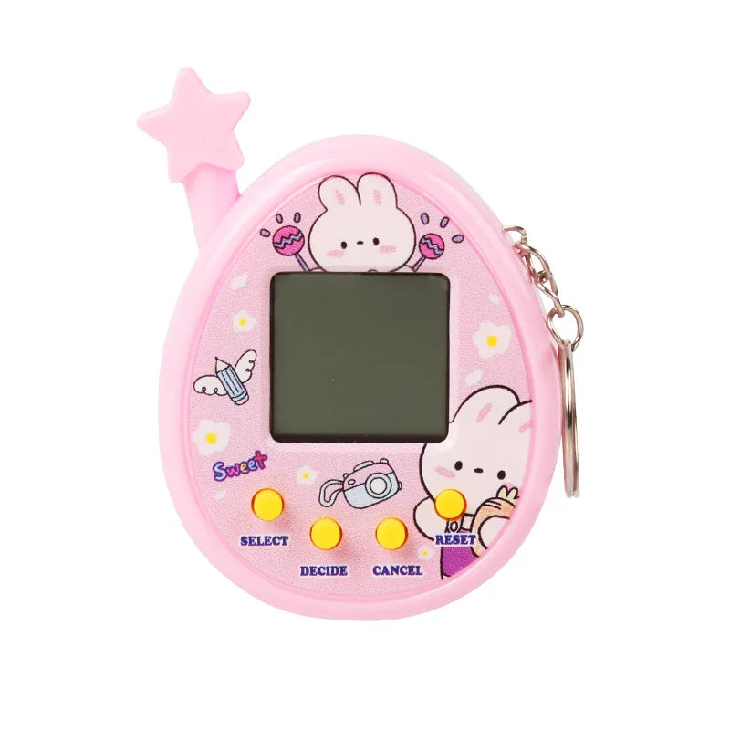 Tamagotchi Virtual Electronic Pet Game – Portable Keychain Digital Pet Toy with 168 Pets