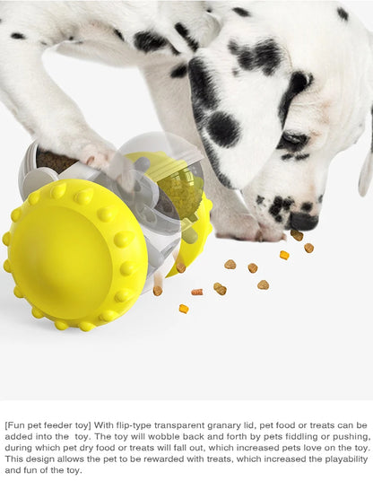 Gravity Balance Car Slow Feeder – Interactive Treat Puzzle Toy for Dogs & Cats