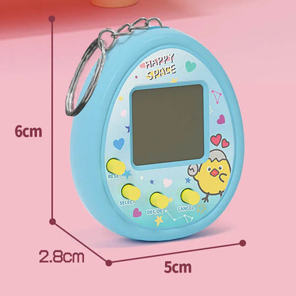 Tamagotchi Virtual Electronic Pet Game – Portable Keychain Digital Pet Toy with 168 Pets