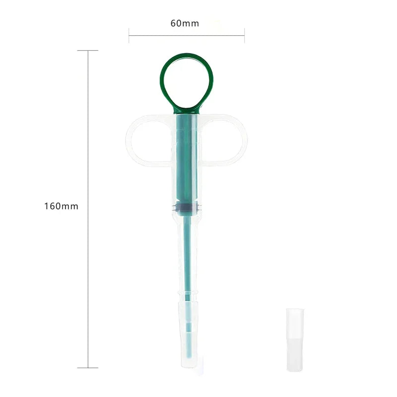 Pet Medicine Feeder Syringe for Dogs & Cats – Pill, Capsule & Liquid Medication Dispenser Tool