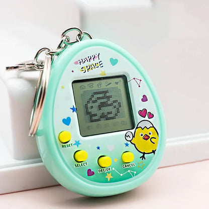 Tamagotchi Virtual Electronic Pet Game – Portable Keychain Digital Pet Toy with 168 Pets