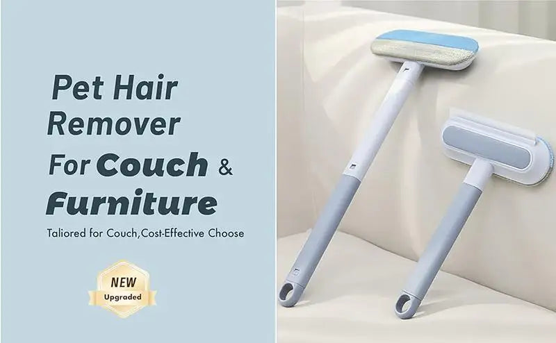 Reusable Pet Hair Remover Brush – Static Fur Cleaner for Furniture, Carpet & Clothes