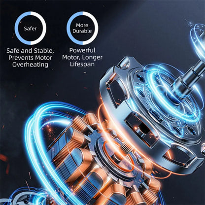 5-Speed LED Dog Nail Grinder – Quiet Electric Pet Nail Trimmer