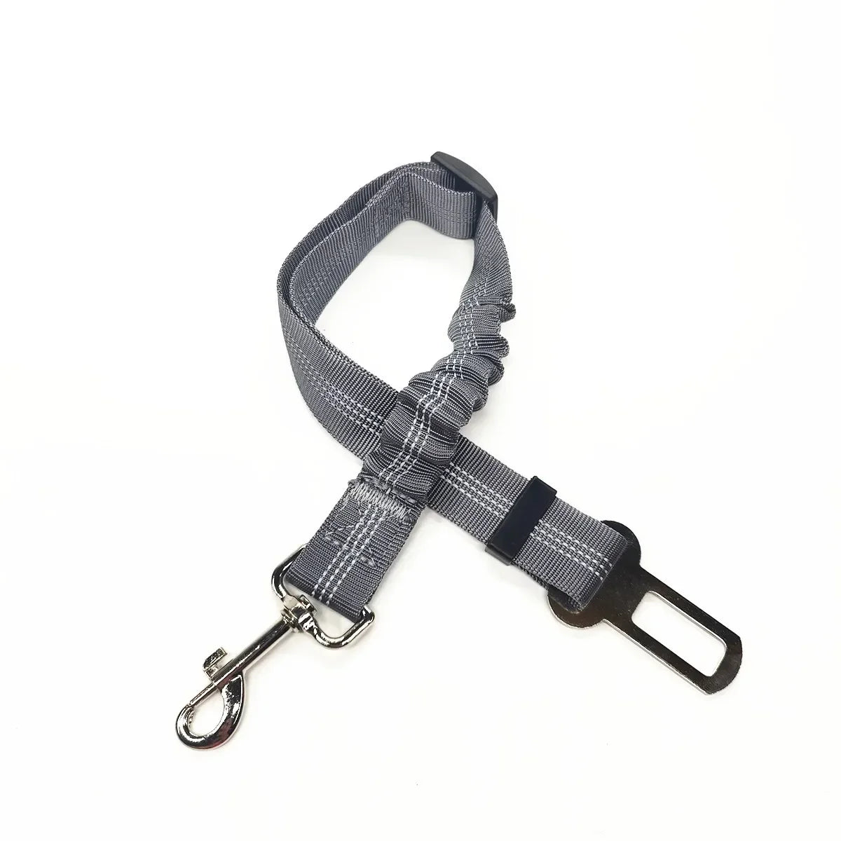 Adjustable Dog & Cat Car Seat Belt – Pet Safety Harness Clip for Travel
