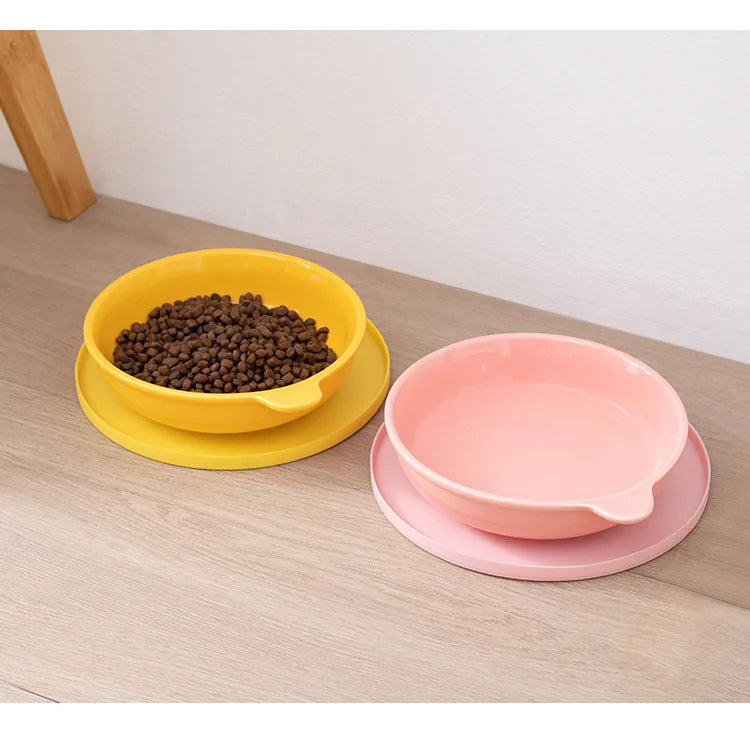 Non-Slip Cat Feeding Placemat – Waterproof Pet Food & Water Bowl Mat