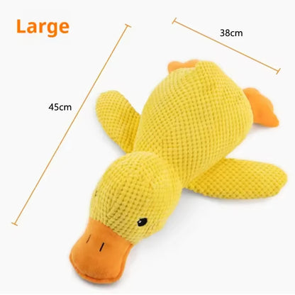 Plush Duck Dog Toy – Interactive Soft Chew & Comfort Toy for Dogs