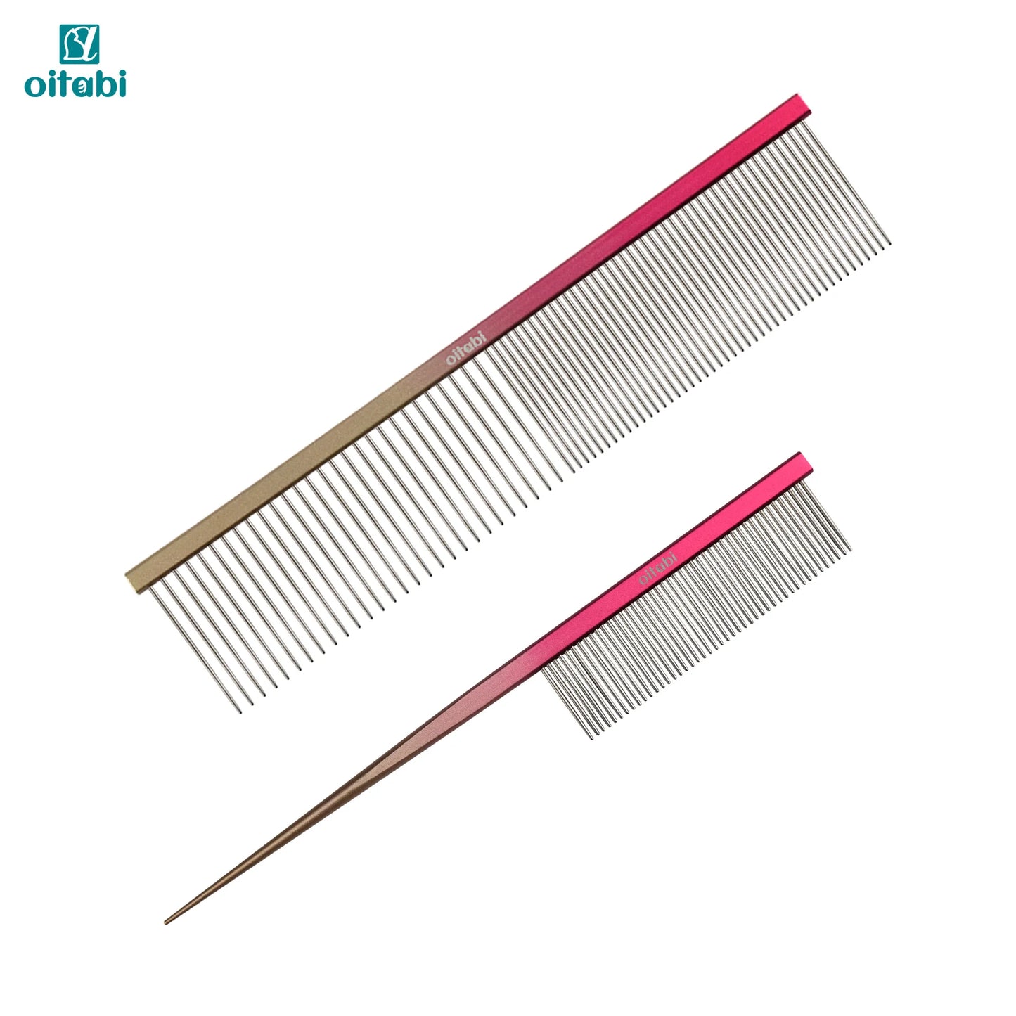 Deluxe Pointed Tail Pet Grooming Comb – Styling & Finishing Comb for Dogs & Cats