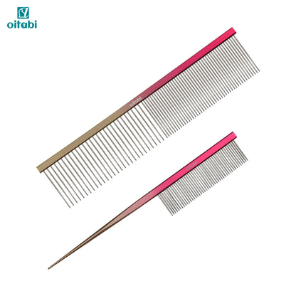 Deluxe Pointed Tail Pet Grooming Comb – Styling & Finishing Comb for Dogs & Cats