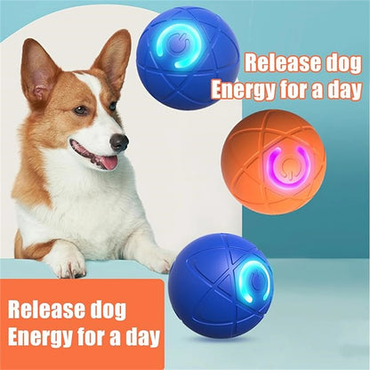 USB Rechargeable Smart Pet Toy Ball – Automatic Moving Interactive Dog & Cat Toy