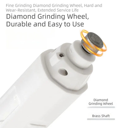 5-Speed LED Dog Nail Grinder – Quiet Electric Pet Nail Trimmer