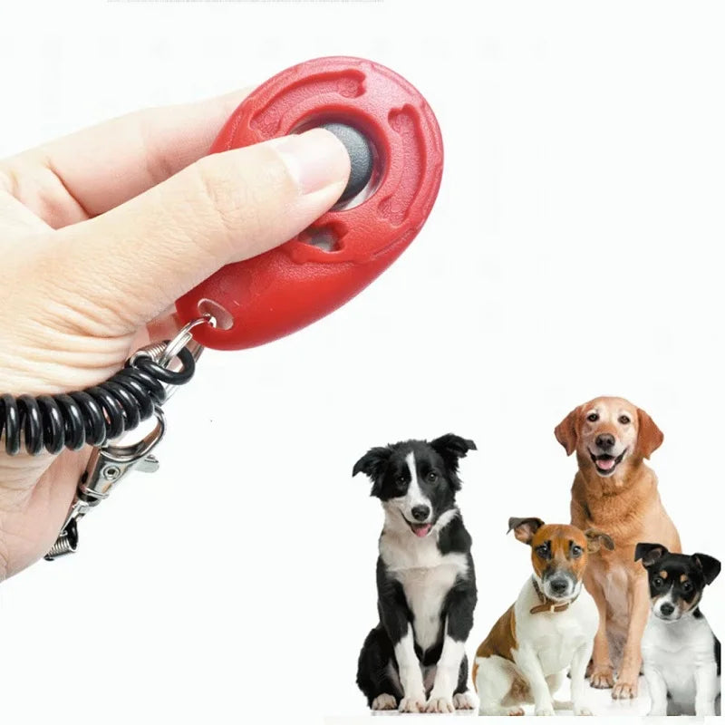 Pet Training Clicker with Wrist Strap – Sound Trainer for Dogs & Cats
