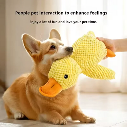 Plush Duck Dog Toy – Interactive Soft Chew & Comfort Toy for Dogs