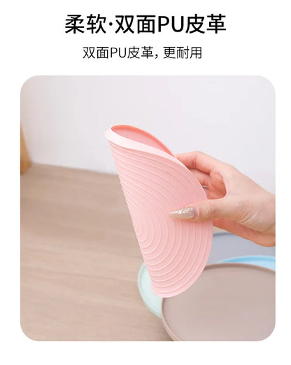 Non-Slip Cat Feeding Placemat – Waterproof Pet Food & Water Bowl Mat