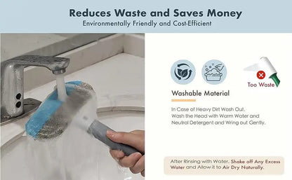 Reusable Pet Hair Remover Brush – Static Fur Cleaner for Furniture, Carpet & Clothes