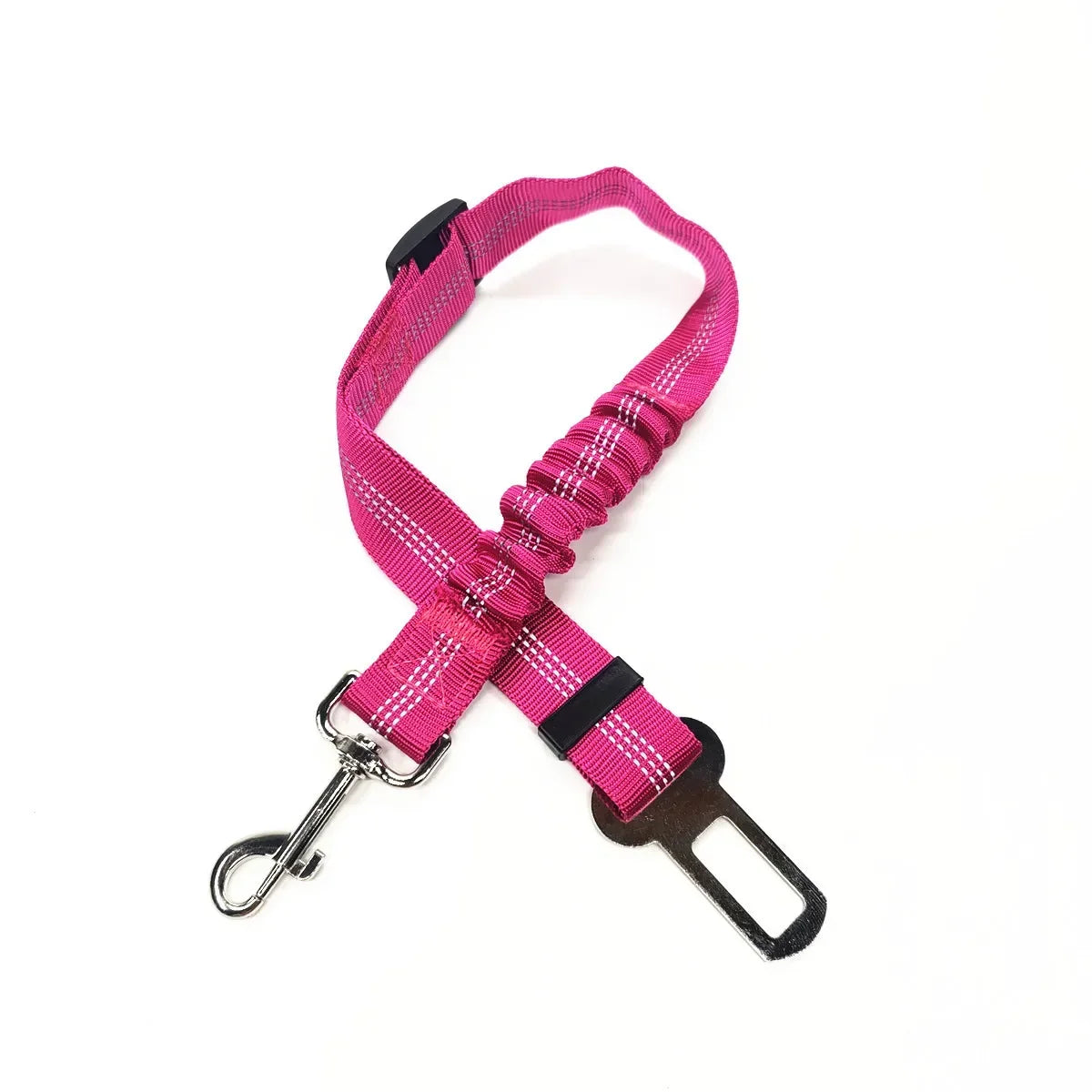 Adjustable Dog & Cat Car Seat Belt – Pet Safety Harness Clip for Travel