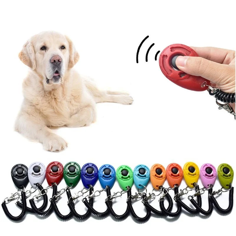 Pet Training Clicker with Wrist Strap – Sound Trainer for Dogs & Cats