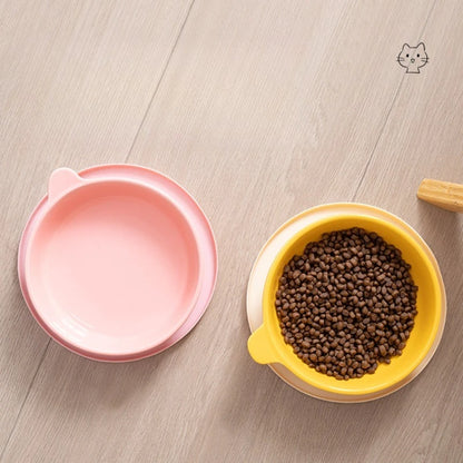 Non-Slip Cat Feeding Placemat – Waterproof Pet Food & Water Bowl Mat