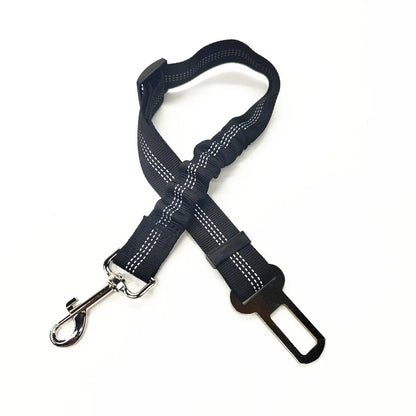 Adjustable Dog & Cat Car Seat Belt – Pet Safety Harness Clip for Travel