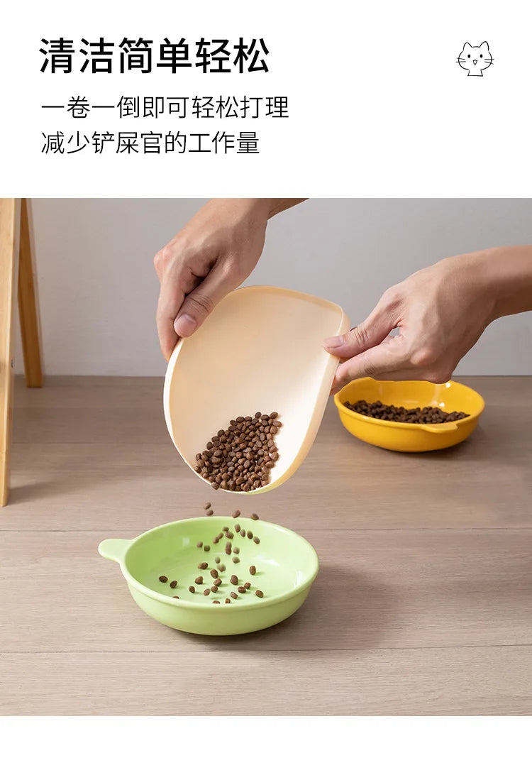 Non-Slip Cat Feeding Placemat – Waterproof Pet Food & Water Bowl Mat