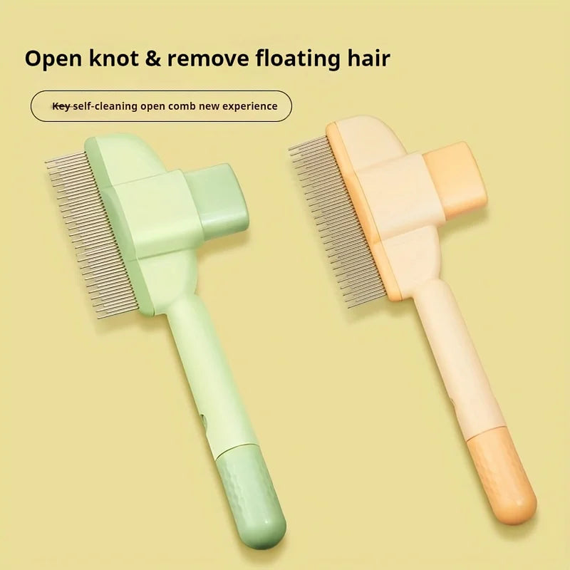 Dog & Cat Hair Remover Brush – Grooming & Deshedding Comb for Long Hair