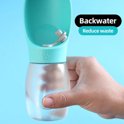 Portable Dog Water Bottle 300ML – Leakproof Travel Drinking Bottle for Dogs and Cats