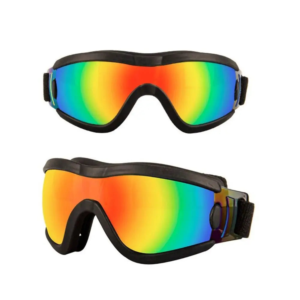 Windproof UV Dog Sunglasses – Adjustable Anti-Fog Pet Goggles for Outdoor Travel