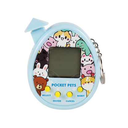 Tamagotchi Virtual Electronic Pet Game – Portable Keychain Digital Pet Toy with 168 Pets