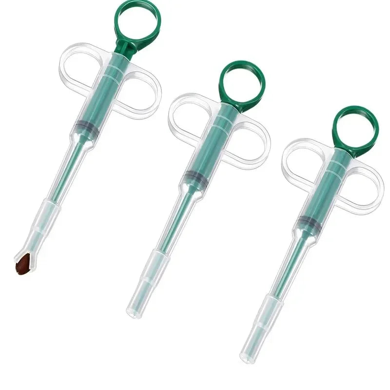 Pet Medicine Feeder Syringe for Dogs & Cats – Pill, Capsule & Liquid Medication Dispenser Tool
