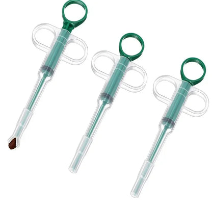 Pet Medicine Feeder Syringe for Dogs & Cats – Pill, Capsule & Liquid Medication Dispenser Tool