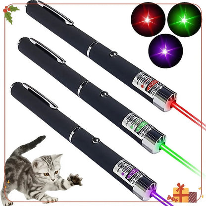 Mini LED Laser Pointer Pet Toy – Interactive Training Toy for Cats & Dogs