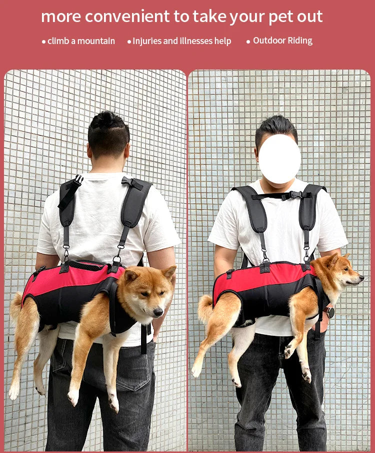 Dog Recovery Support Harness – Adjustable Rear Leg Lift Sling for Injury & Rehabilitation