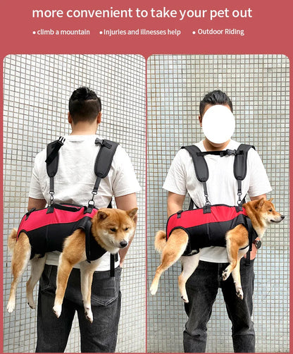 Dog Recovery Support Harness – Adjustable Rear Leg Lift Sling for Injury & Rehabilitation