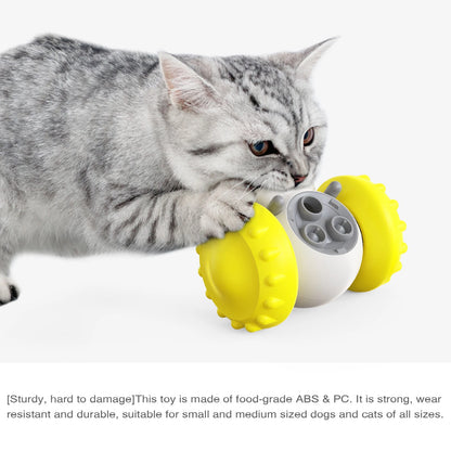 Gravity Balance Car Slow Feeder – Interactive Treat Puzzle Toy for Dogs & Cats