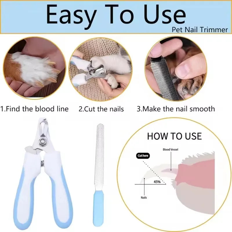 Stainless Steel Pet Nail Clipper