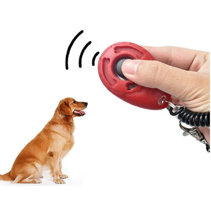 Pet Training Clicker with Wrist Strap – Sound Trainer for Dogs & Cats