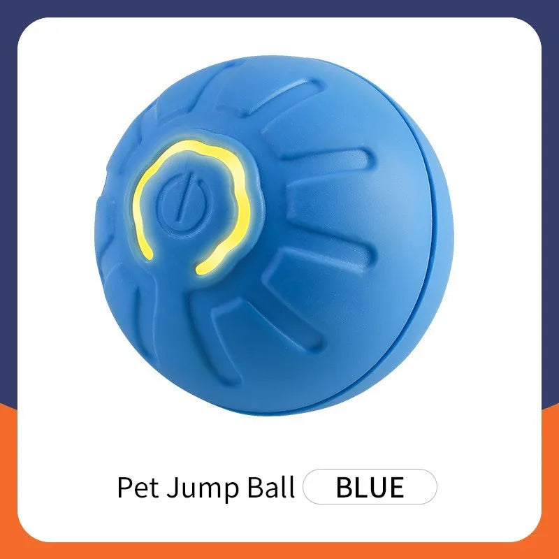 USB Rechargeable Smart Pet Toy Ball – Automatic Moving Interactive Dog & Cat Toy