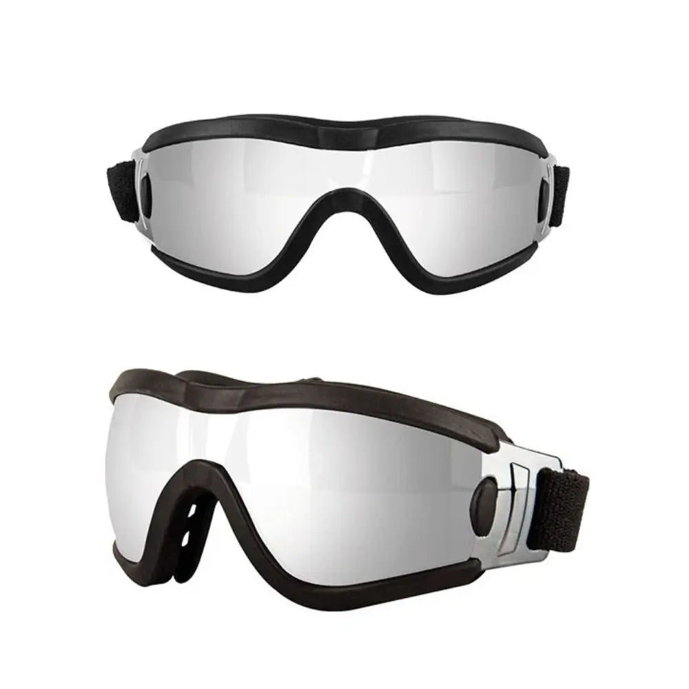 Windproof UV Dog Sunglasses – Adjustable Anti-Fog Pet Goggles for Outdoor Travel