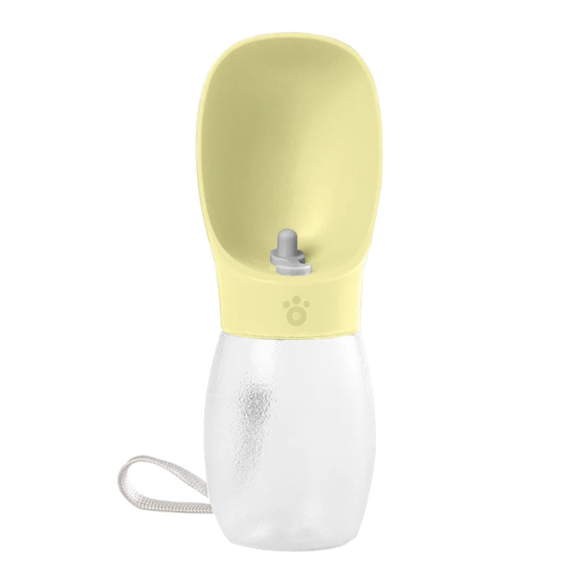 Portable Dog Water Bottle 300ML – Leakproof Travel Drinking Bottle for Dogs and Cats
