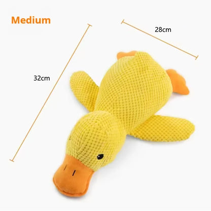 Plush Duck Dog Toy – Interactive Soft Chew & Comfort Toy for Dogs
