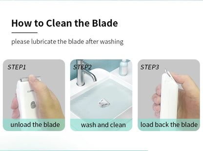 Rechargeable Waterproof Dog Hair Trimmer – USB Pet Grooming Clipper with Ceramic Blade