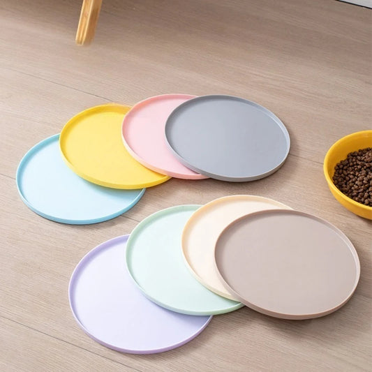 Non-Slip Cat Feeding Placemat – Waterproof Pet Food & Water Bowl Mat