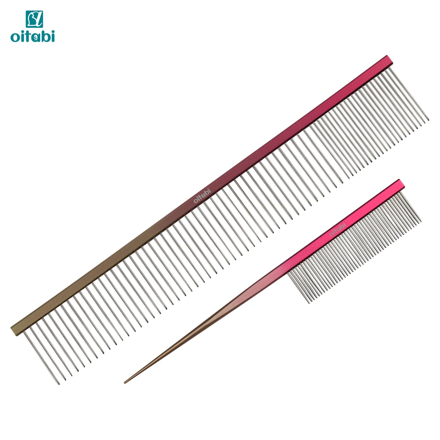 Deluxe Pointed Tail Pet Grooming Comb – Styling & Finishing Comb for Dogs & Cats