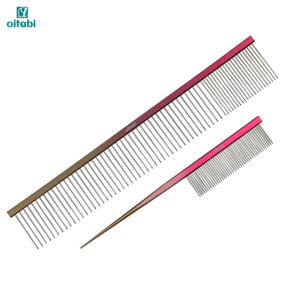 Deluxe Pointed Tail Pet Grooming Comb – Styling & Finishing Comb for Dogs & Cats