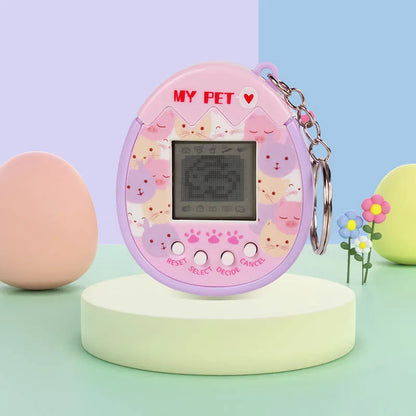 Tamagotchi Virtual Electronic Pet Game – Portable Keychain Digital Pet Toy with 168 Pets