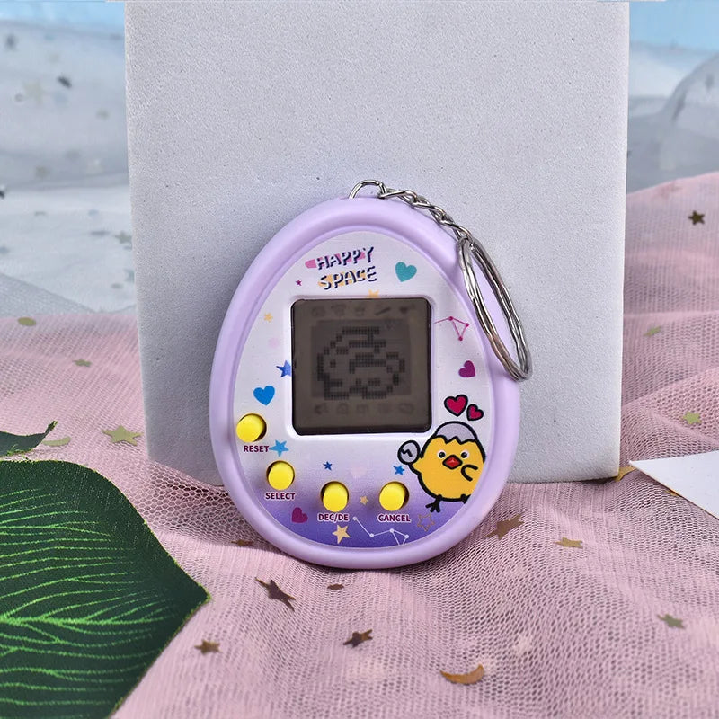 Tamagotchi Virtual Electronic Pet Game – Portable Keychain Digital Pet Toy with 168 Pets