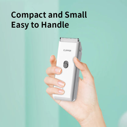 Rechargeable Waterproof Dog Hair Trimmer – USB Pet Grooming Clipper with Ceramic Blade