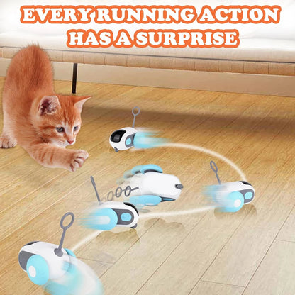 Automatic Remote Control Cat Toy Car – Interactive Moving Pet Toy