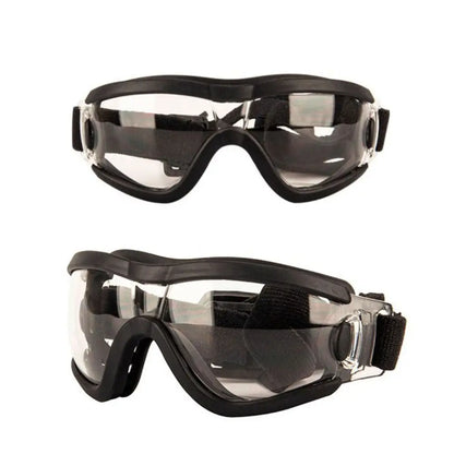Windproof UV Dog Sunglasses – Adjustable Anti-Fog Pet Goggles for Outdoor Travel