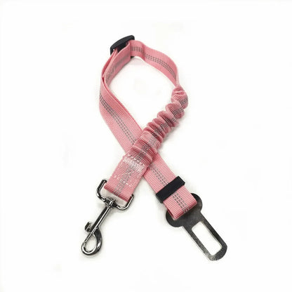 Adjustable Dog & Cat Car Seat Belt – Pet Safety Harness Clip for Travel
